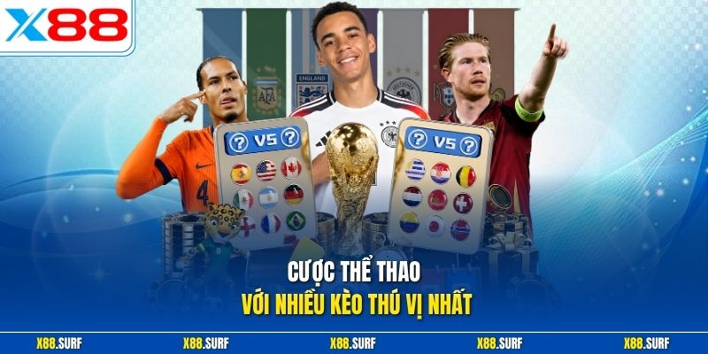 Cược thể thao với nhiều kèo thú vị nhất