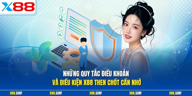 Những quy tắc điều khoản và điều kiện X88 then chốt cần nhớ